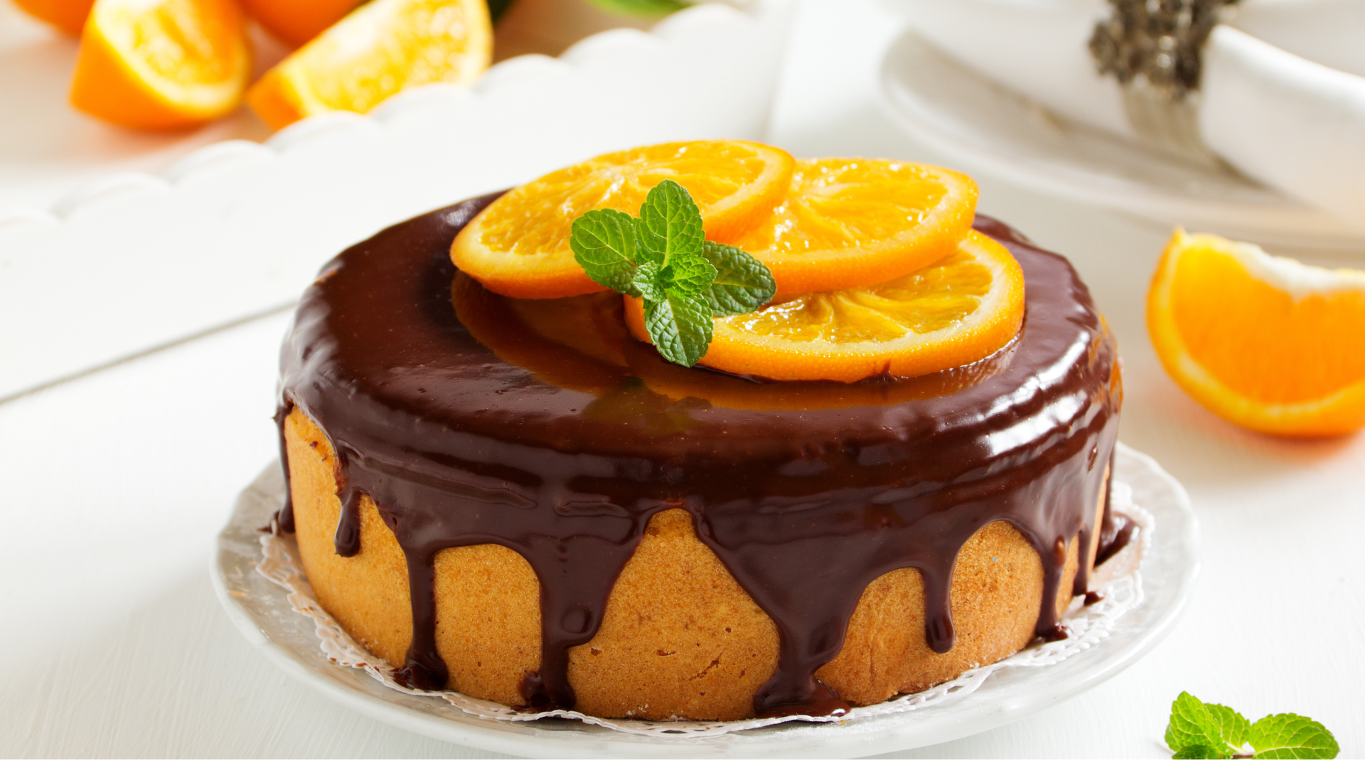 Bolo de Chocolate com Ganache de Laranja: Uma Combinação Divina