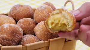 bolinho de chuva de banana 